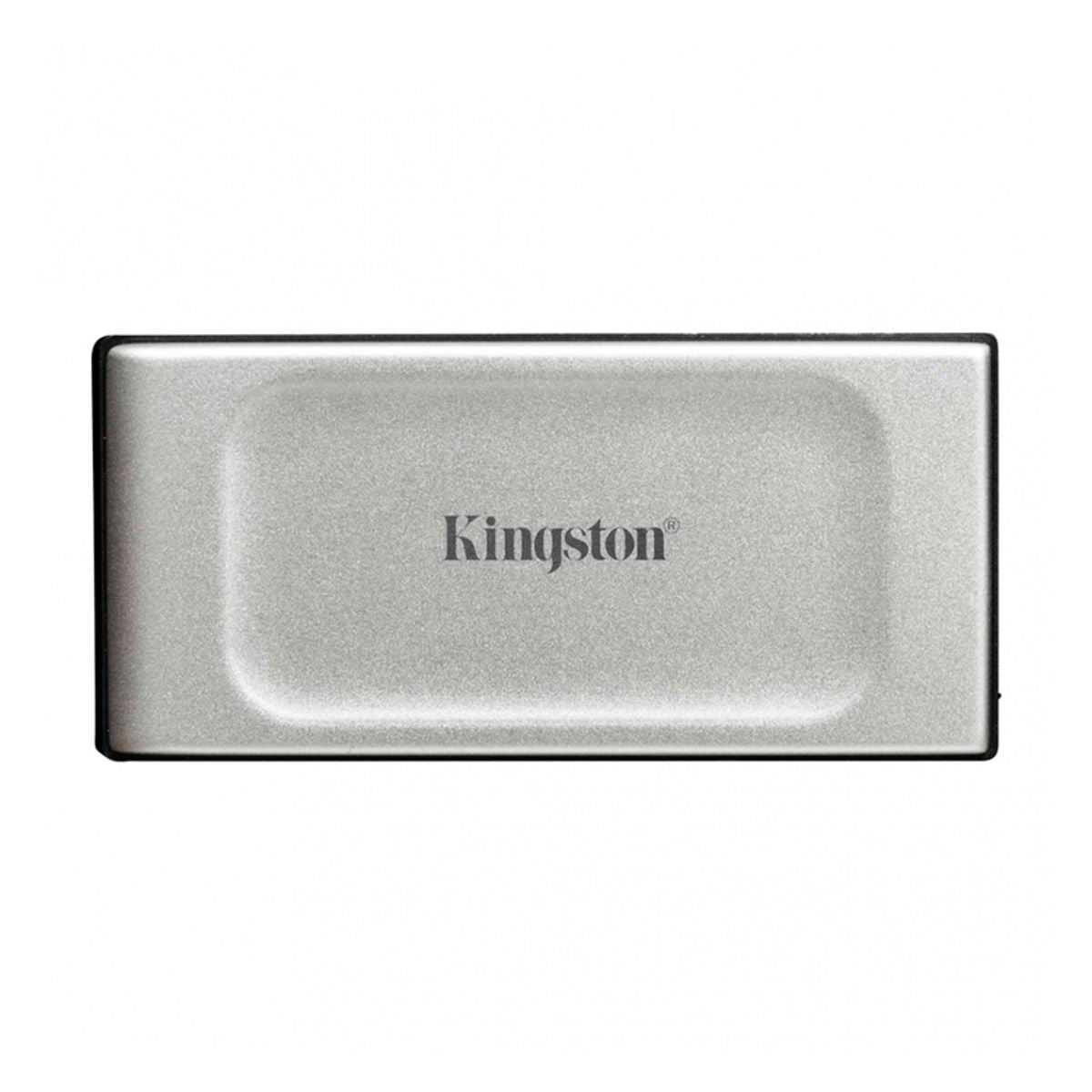 UNIDAD SSD EXTERNO KINGSTON 2TB (SXS2000/2000G) XS2000, USB 3.2 TIPO C, NEGRO/PLATA