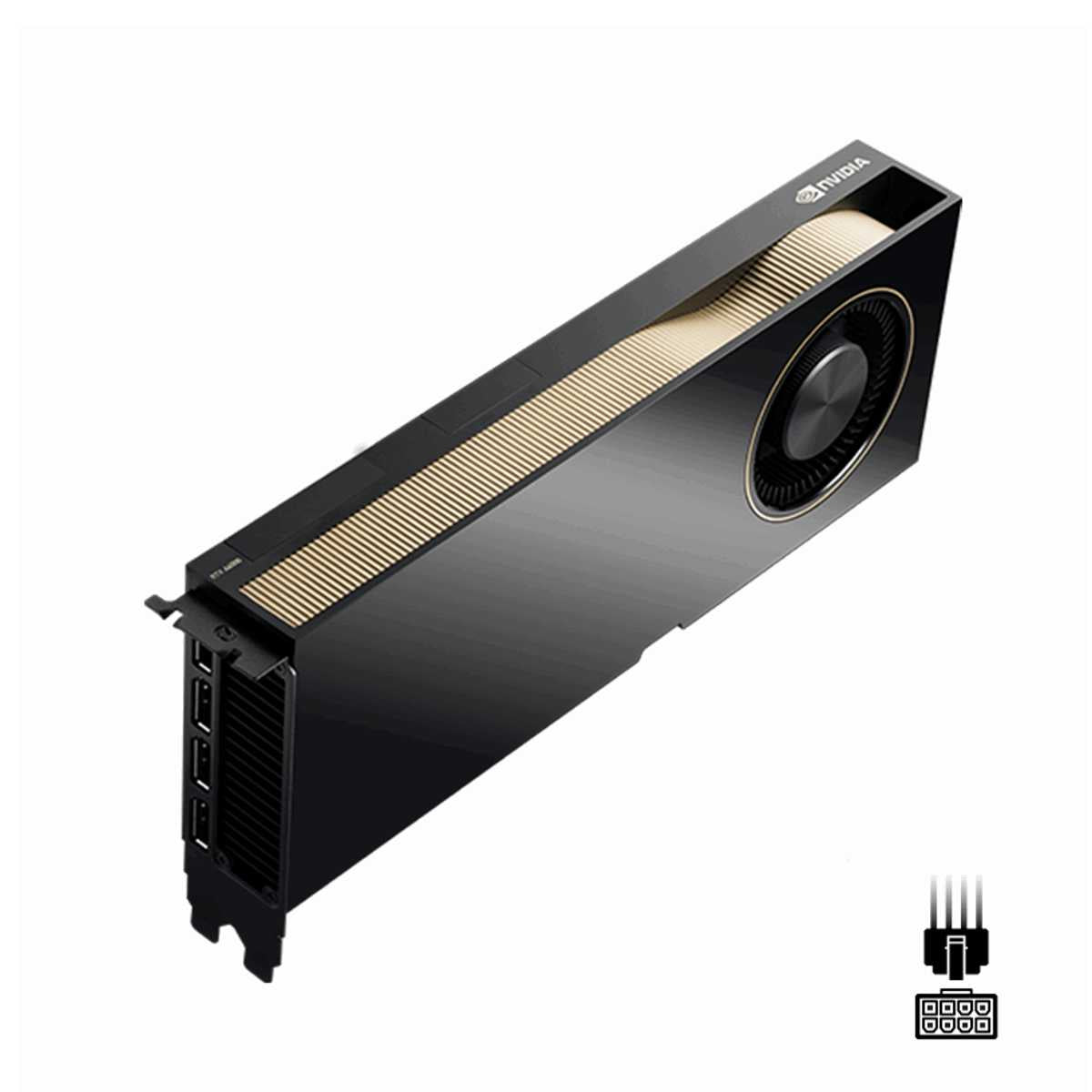 TARJETA DE VIDEO PNY (VCNRTXA6000-PB) QUADRO RTXA6000, 48GB GDDR6, 336BTS