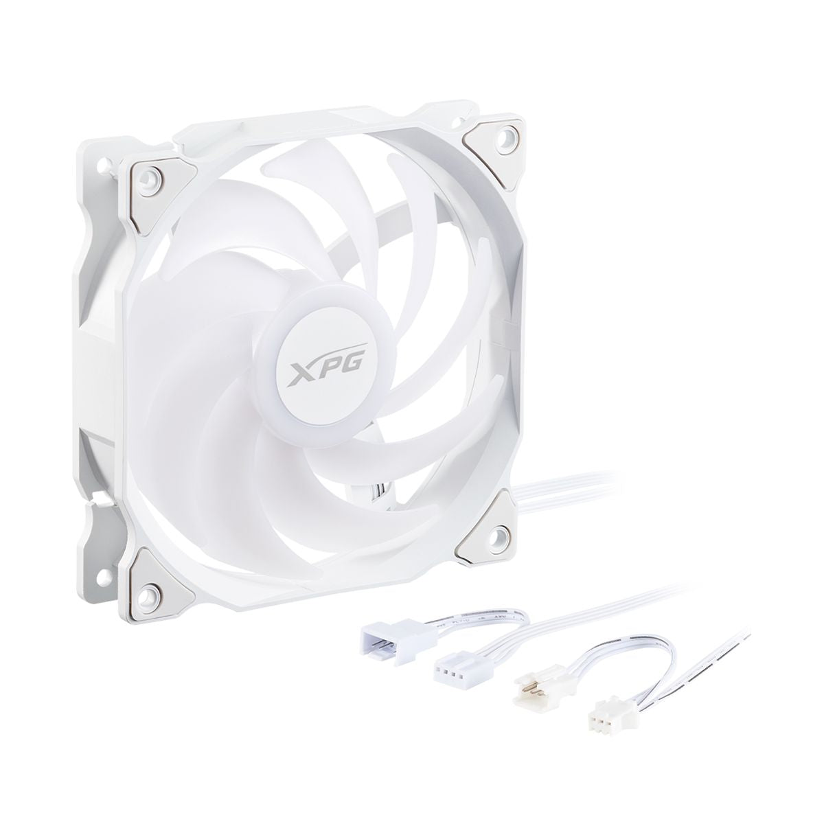 Ventilador XPG VENTO 120 ARGB PWM (Pulse Width Modulation). Dimensiones 120 x 120 x 25mm. Con Iluminacion ARGB. -