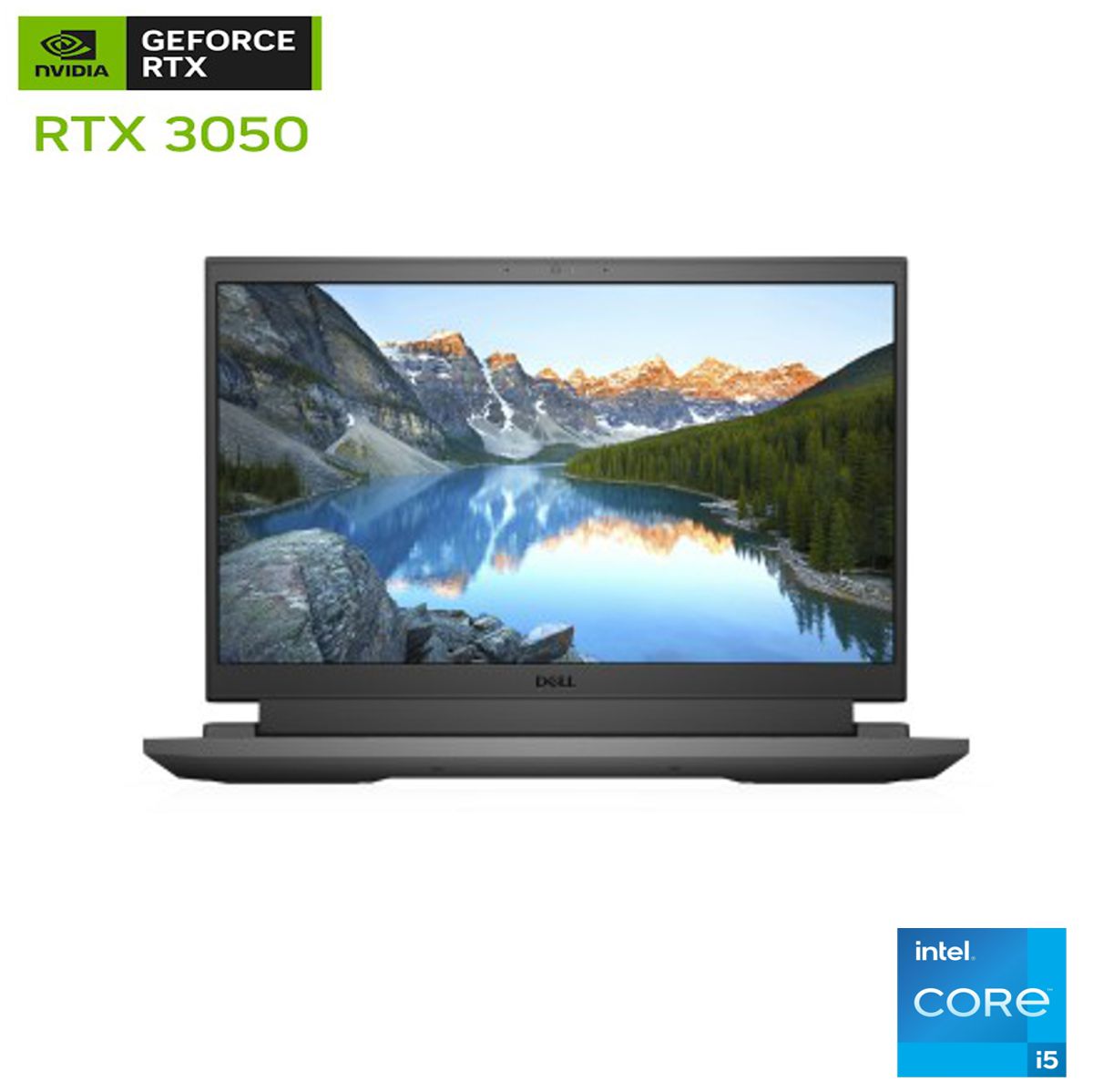 Laptop DELL - G Series, G5 5511, Intel Core i5, i5-11260H, 8 GB, 256gb SSD, GeForce RTX 3050 4gb, Windows 11 Home