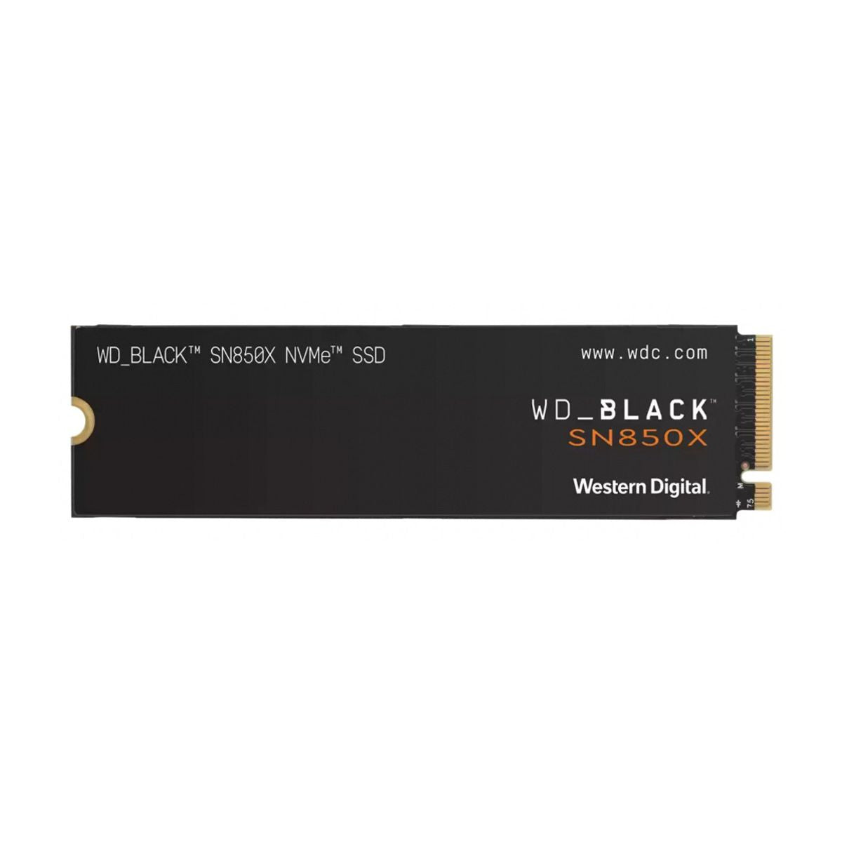 UNIDAD SSD M.2 WD 4TB (WDS400T2X0E) BLACK SN850X, PCI EXPRESS 4.0, NVME