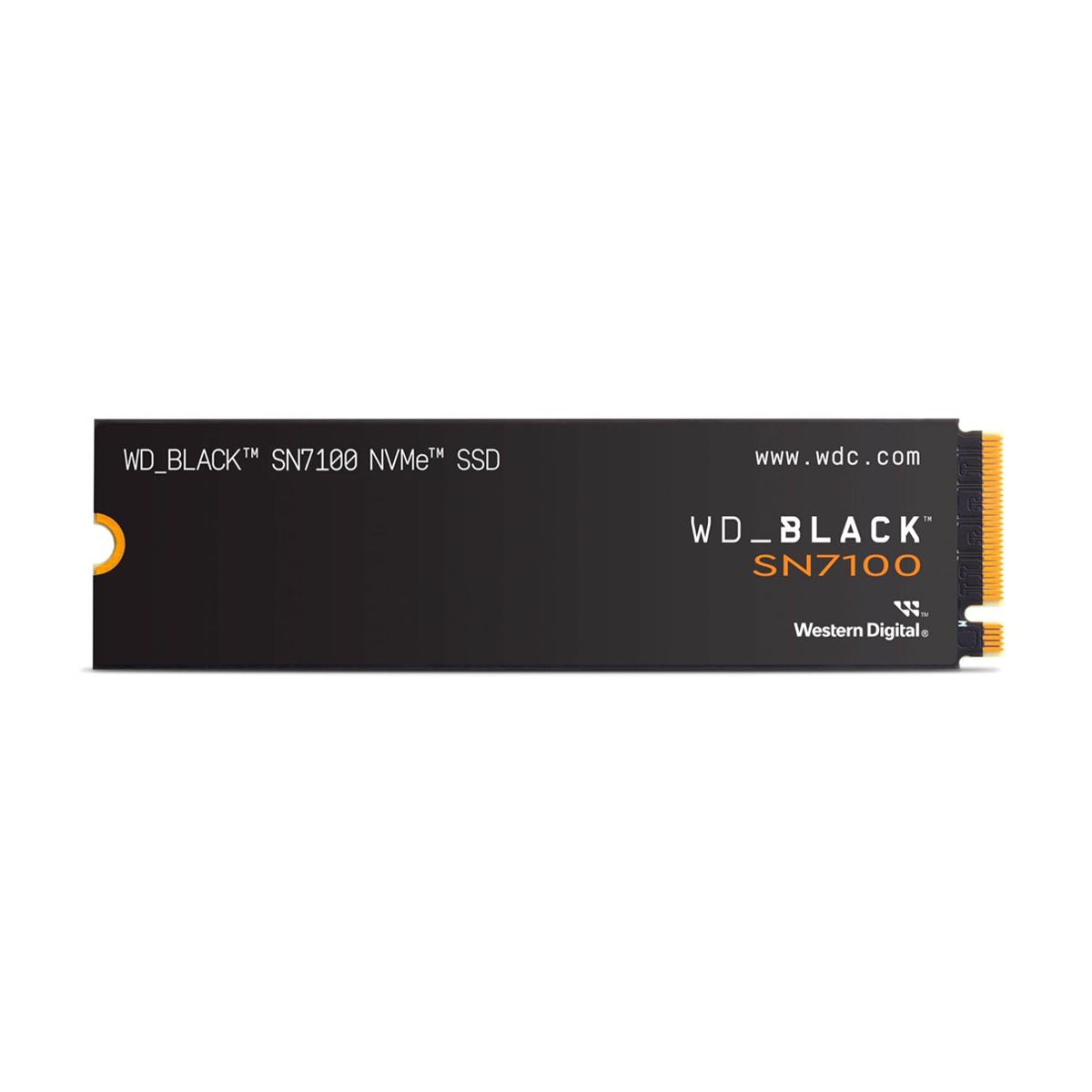 UNIDAD SSD M.2 WD 500GB (WDS500G4X0E) BLACK SN7100 PCI EXPRESS 4.0 NVME