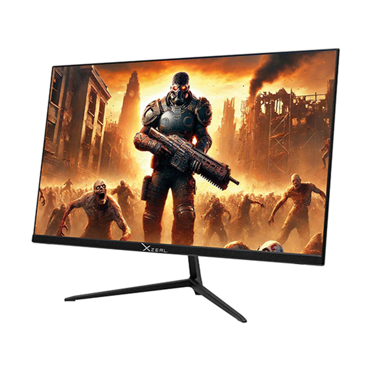 MONITOR LED XZEAL 21.5" (XSPMG09B) 1920*1080 FULL HD, XST-580-1, PLANO, 100HZ, 5MS, VGA, HDMI,NEGRO