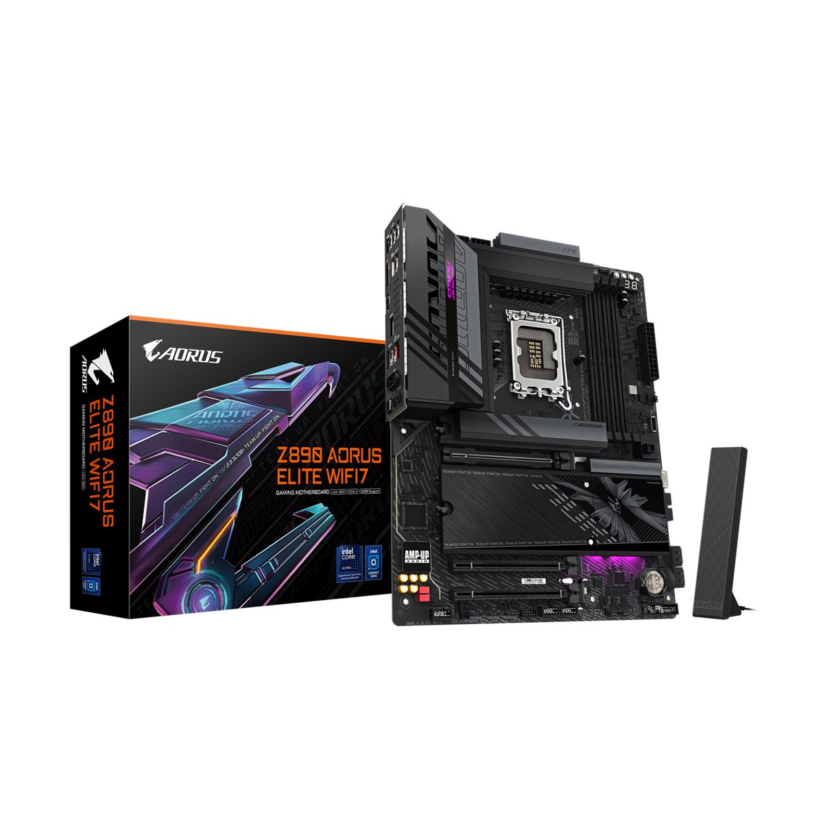MOTHERBOARD GIGABYTE (Z890 A ELITE WIFI7 P) SOCKET 1851,4*DDR5 5600MHZ,DP,WIFI7/BT,ATX