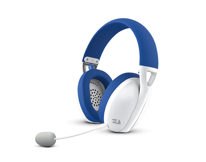 Audífonos Gamer Redragon IRE PRO H848 White/Blue