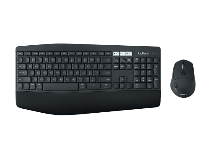 Kit de Teclado y Mouse LOGITECH MK850 - Negro, 10 m, 1000 DPI