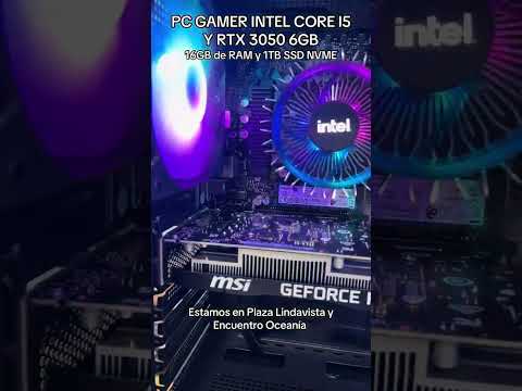 PC Gamer RTX 3050 Intel Core i5 12400F 16GB de RAM 1TB SSD NVME 500W WIFI