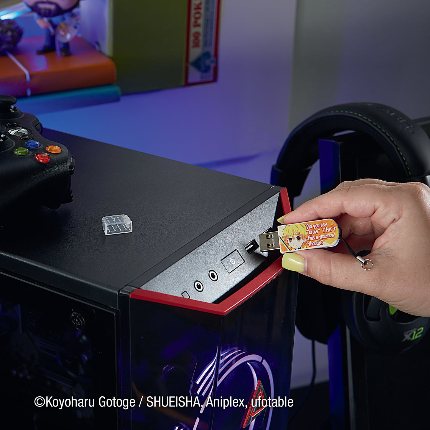 Memoria USB de 16GB Demon Slayer - Personaje Zenitzu