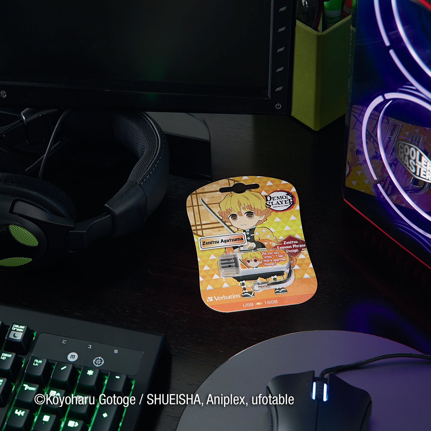 Memoria USB de 16GB Demon Slayer - Personaje Zenitzu