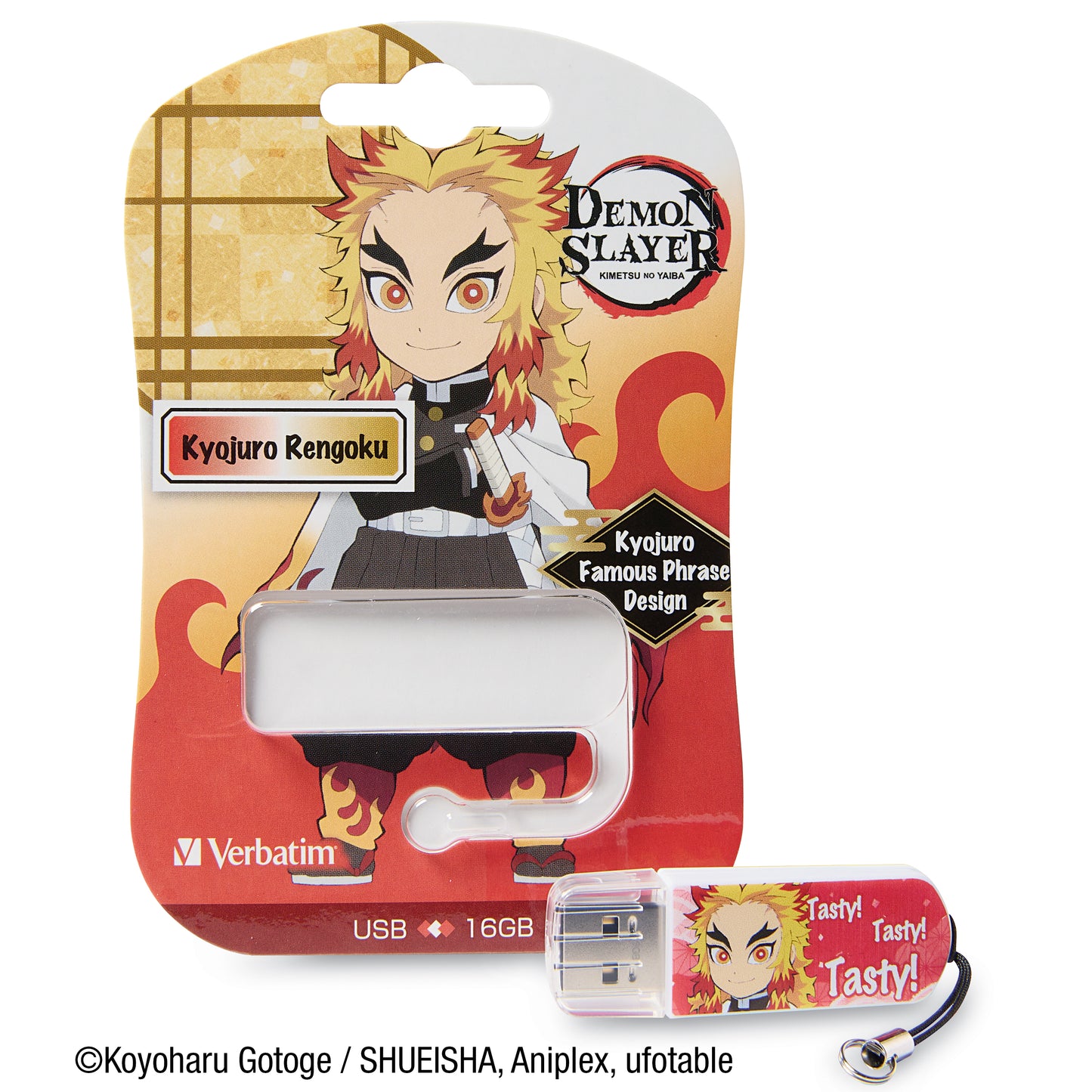 Memoria USB de 16GB Demon Slayer - Personaje Rengoku