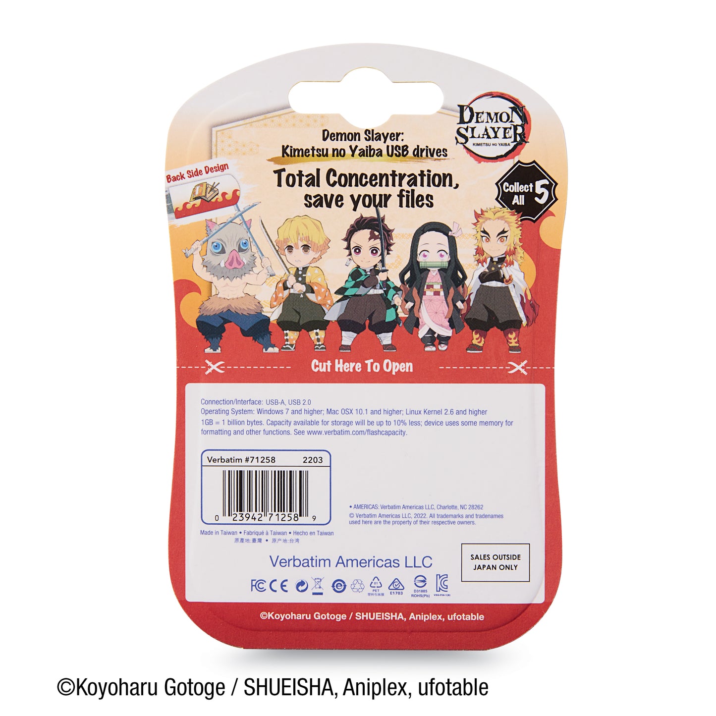 Memoria USB de 16GB Demon Slayer - Personaje Rengoku