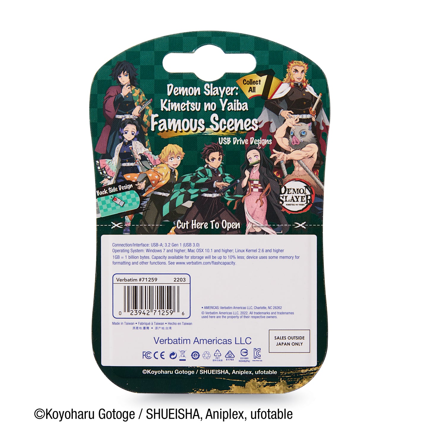 Memoria USB de 32GB Demon Slayer - Personaje Tanjiro