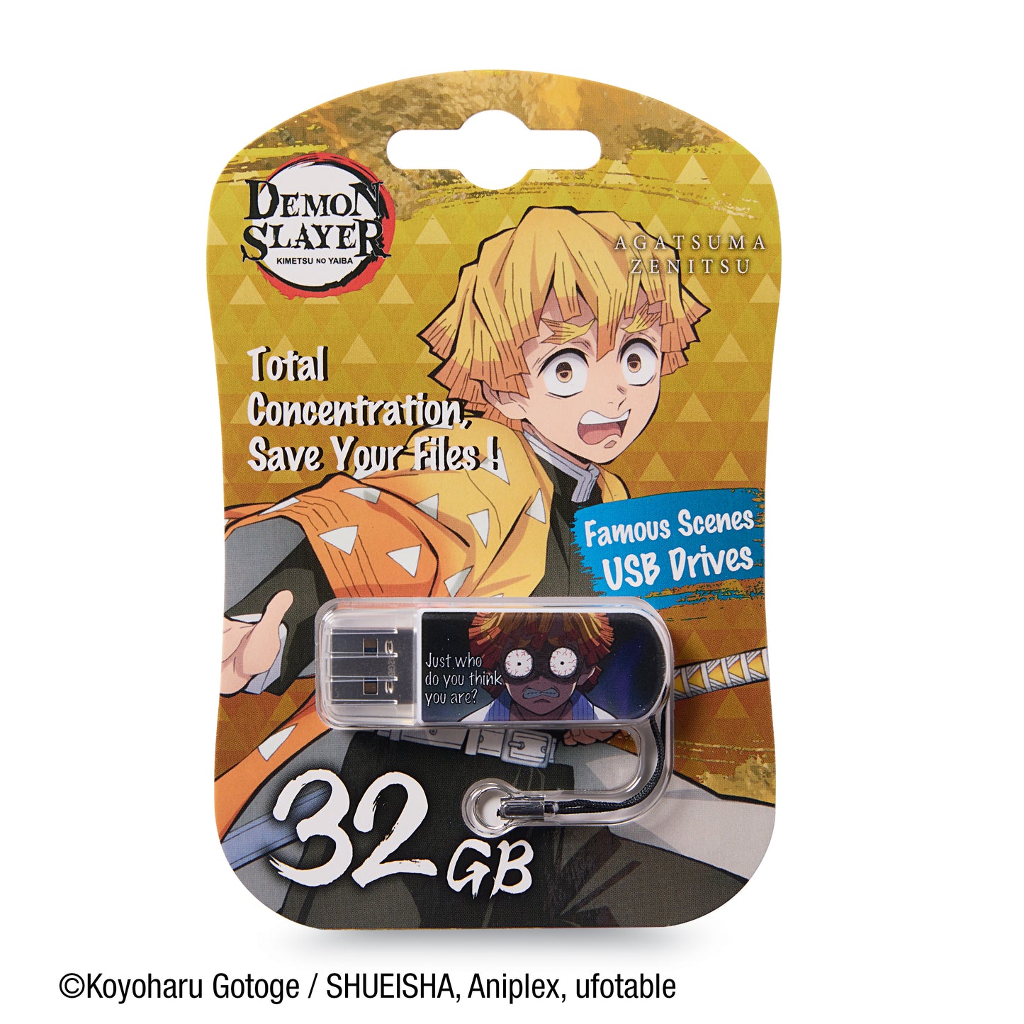 Memoria USB de 32GB Demon Slayer - Personaje Zenitsu