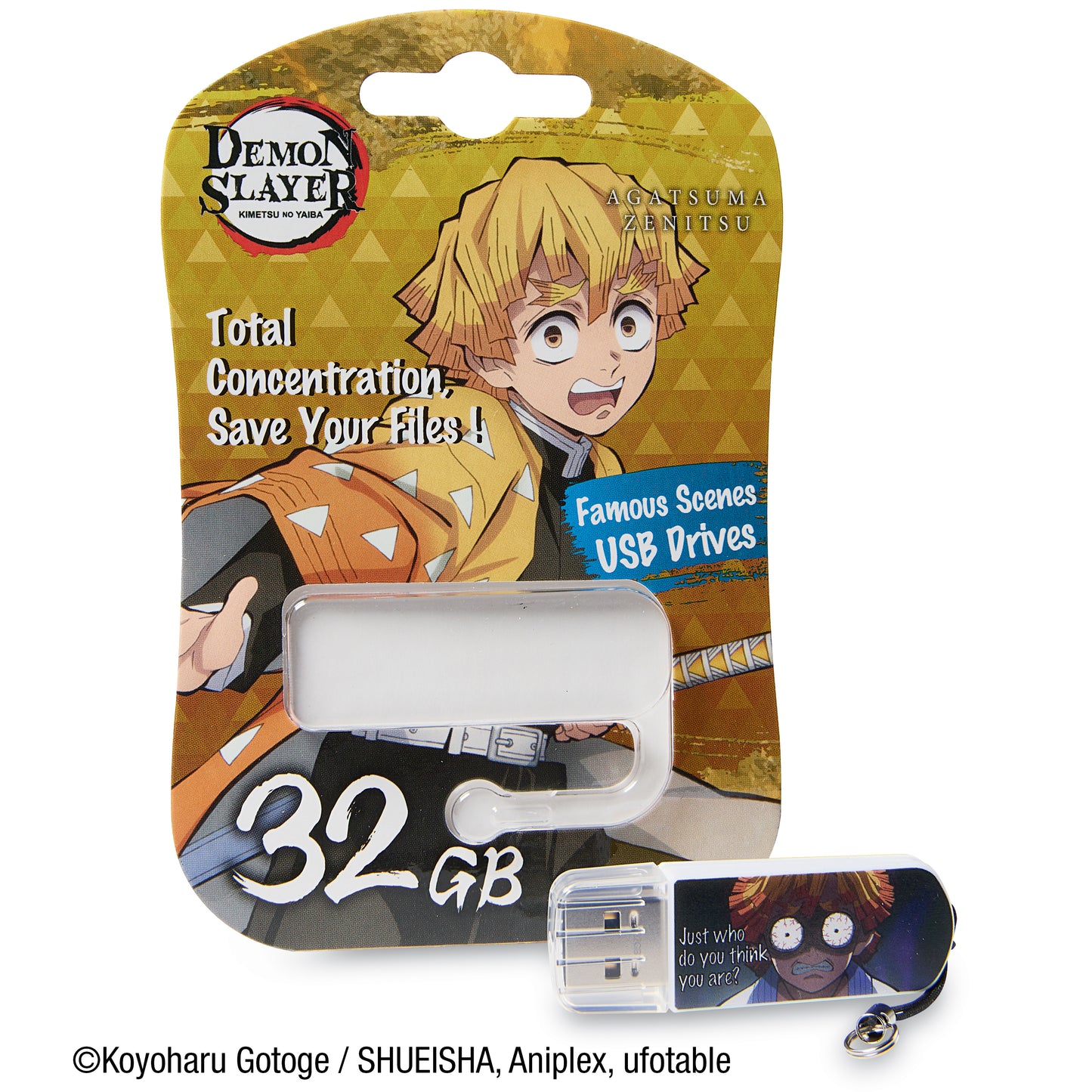 Memoria USB de 32GB Demon Slayer - Personaje Zenitsu