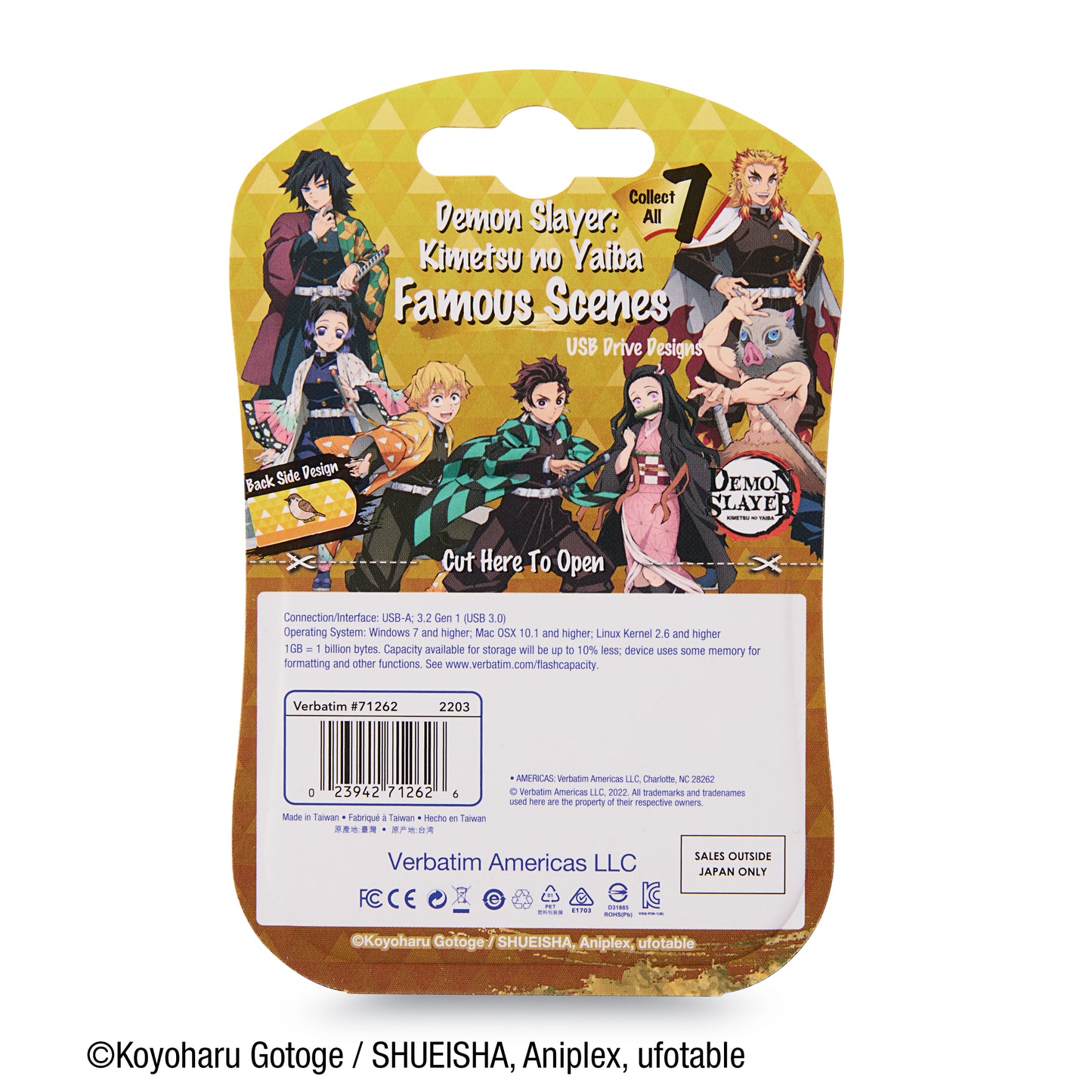 Memoria USB de 32GB Demon Slayer - Personaje Zenitsu