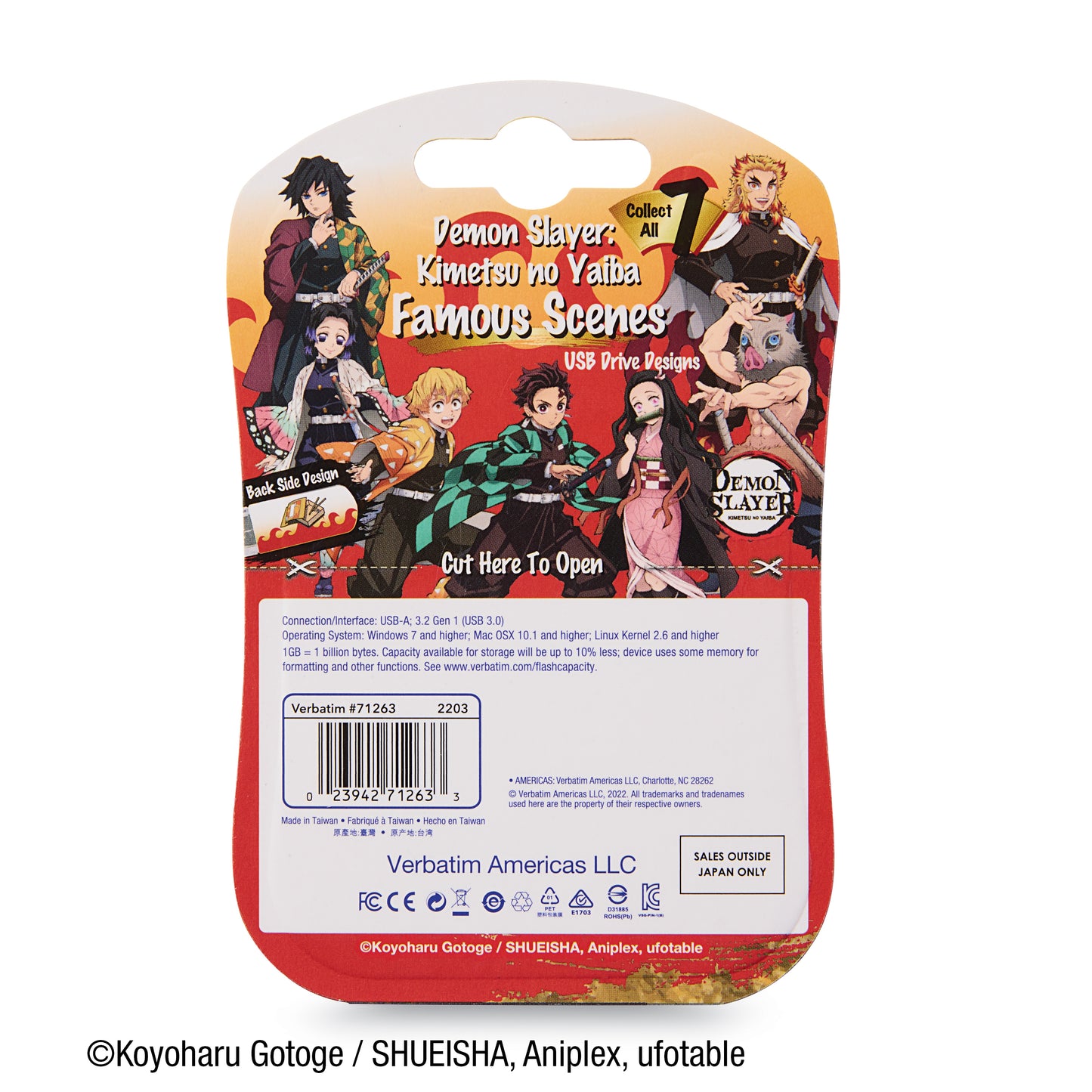 Memoria USB de 32GB Demon Slayer - Personaje Regonku