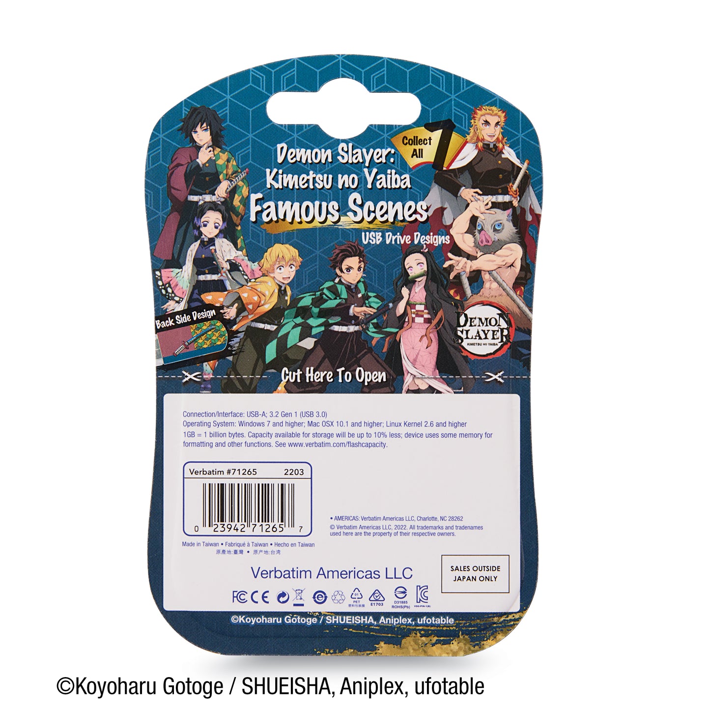 Memoria USB de 32GB Demon Slayer - Personaje Giyu
