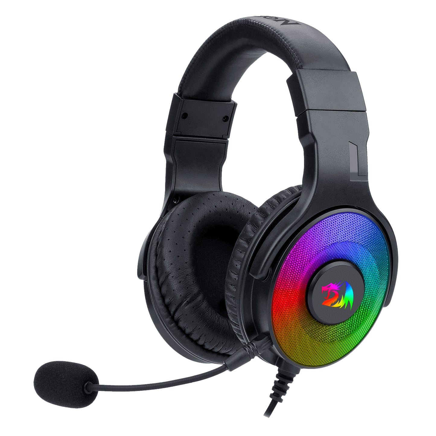 Audifonos Redragon H350RGB Pandora RGB/ Alambrico/ USB/ Color Negro