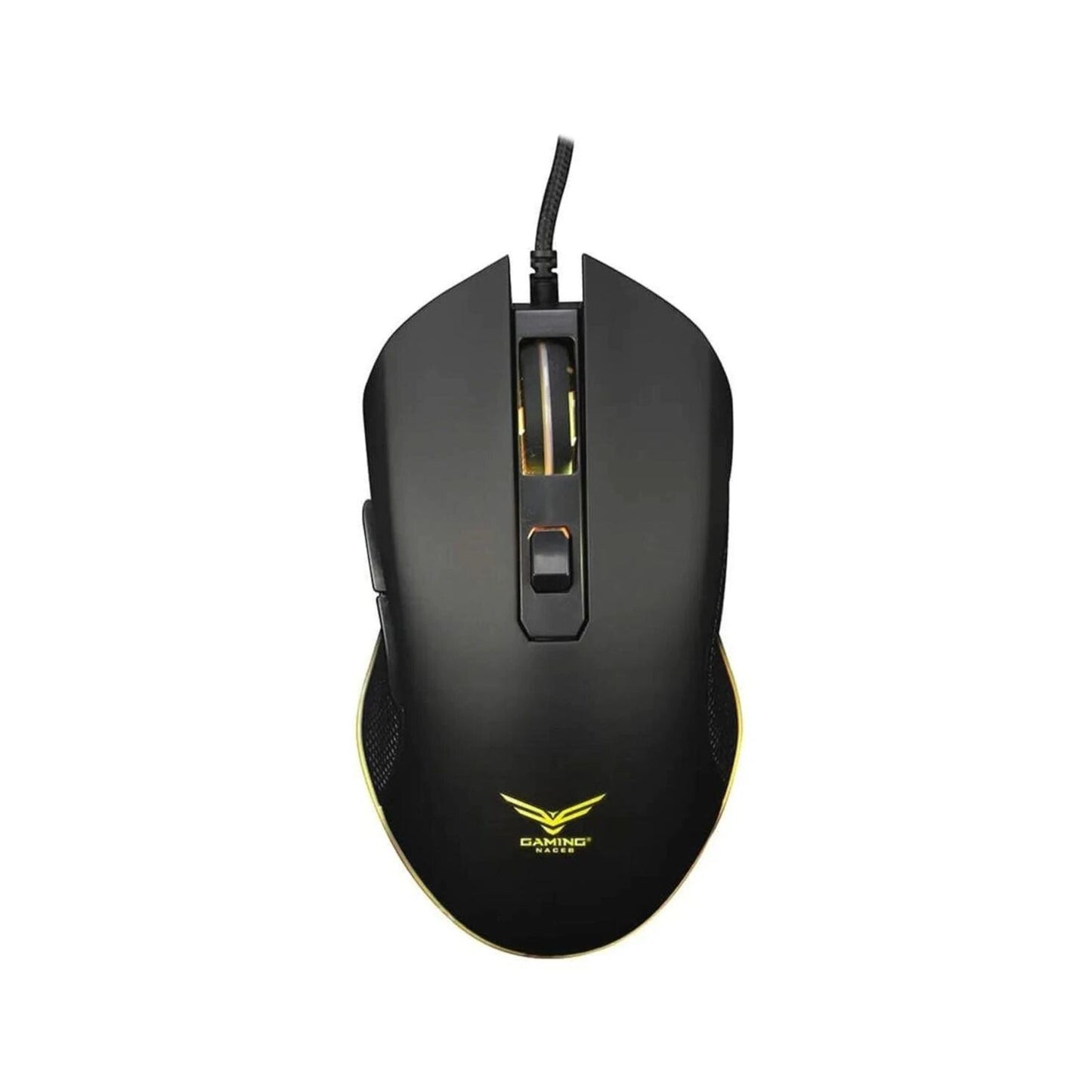 Mouse Naceb Con Iluminacion LED, USB 1.5M, DPI 800 1200 1600 2400