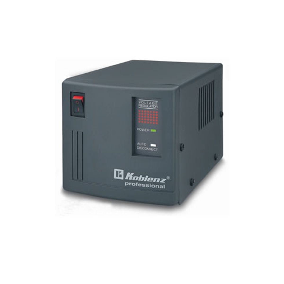 Regulador KOBLENZ ER-2550 - 6, Negro, Oficina, 2500 VA, 2000 W