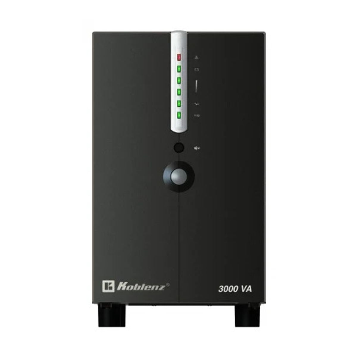 No-Break KOBLENZ 30018 USB/R - 3000 VA, 1800 W, 8 h, Negro, Oficina