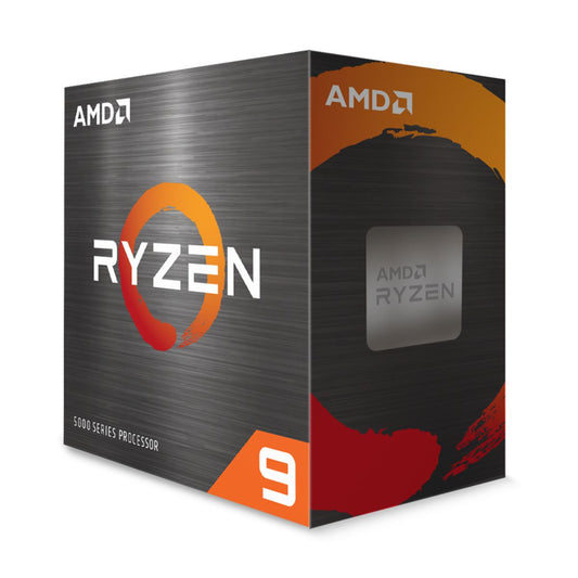 PROCESADOR AMD (100-100000061WOF) RYZEN 9 5900X S-AM4 12CORE 3.7GHZ 105W SIN GRAFICOS SIN FAN