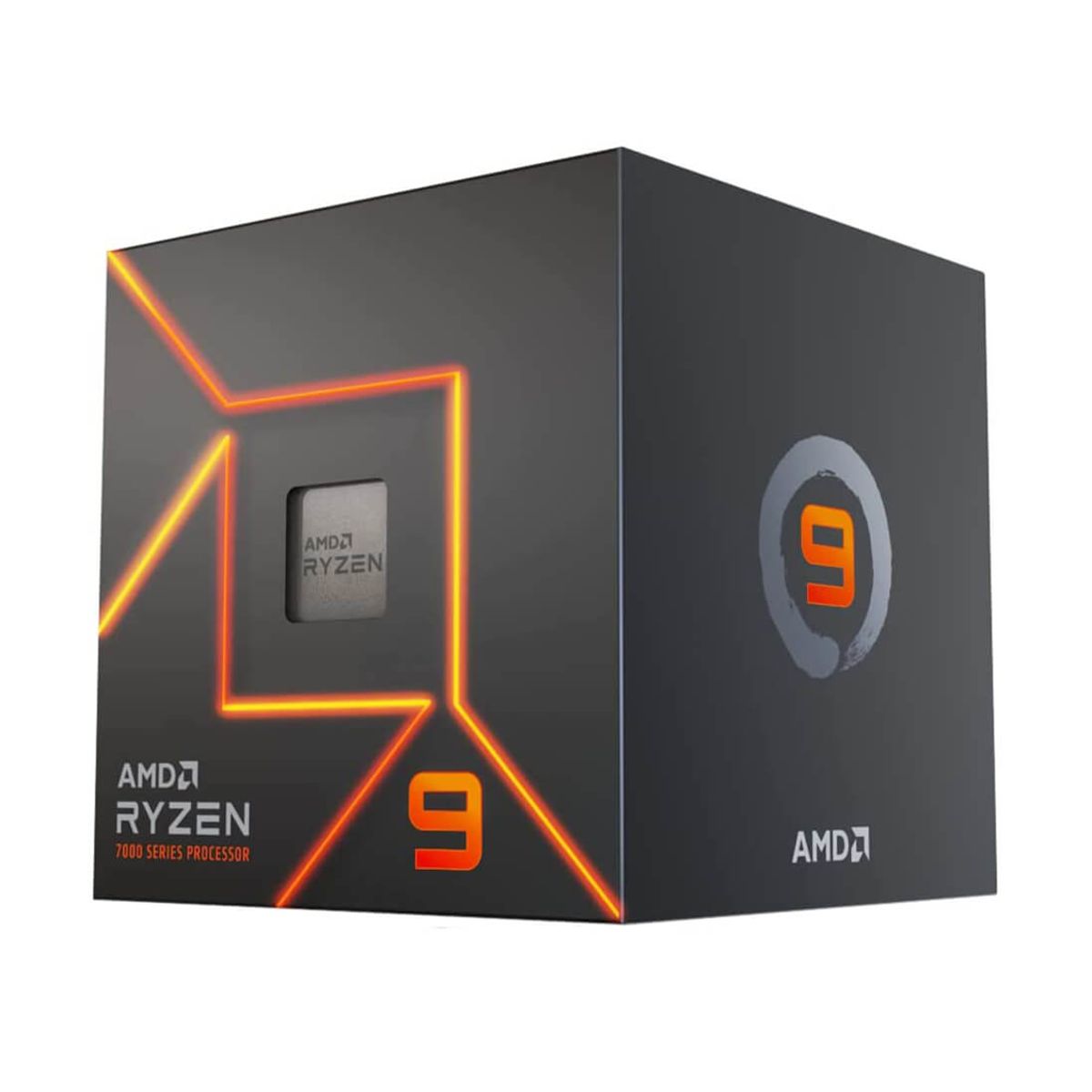 PROCESADOR AMD (100-100000590BOX) RYZEN 9 7900 S-AM5 12 CORE 65W C/GRAF C/FAN