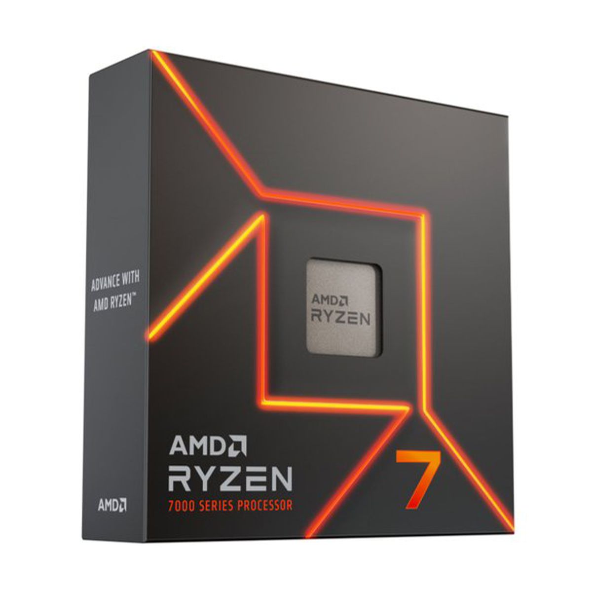 PROCESADOR AMD (100-100000591WOF) RYZEN 7 7700X S-AM5, 8 CORE 4.5 GHZ, 105W,  C/GRAFICOS, S/FAN