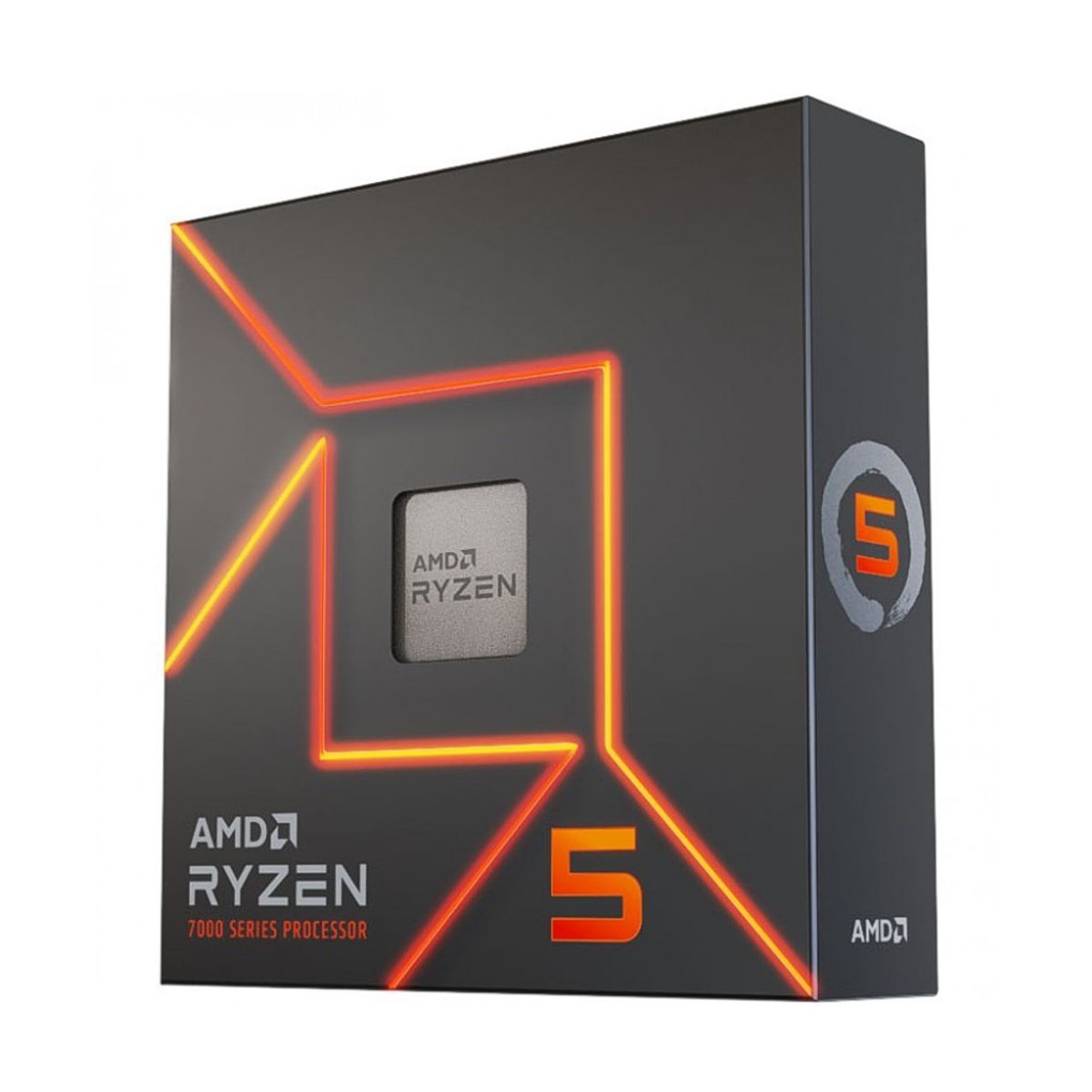 PROCESADOR AMD (100-100000593WOF) RYZEN 5 7600X S-AM5, 6 CORE 4.7 GHZ, 105W, C/GRAFICOS, S/FAN