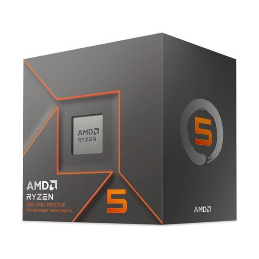 AMD RYZEN 5 8500G - 6 nucleos, Socket AM5, Con Ventilador, Con Graficos Incluidos.