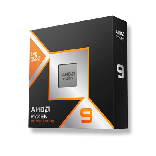 AMD RYZEN 9 9900X3D - 12 nucleos, Socket AM5, No incluye ventilador, Con graficos incluidos.