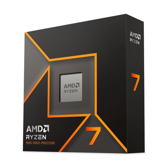 Procesador AMD Ryzen 7 9700X, S-AM5, 5.5 GHz, 8-Core, 40 MB L3 Caché - no incluye Disipador