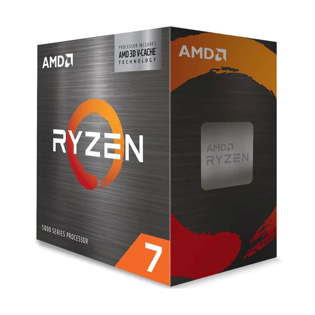 AMD RYZEN 7 5700X3D - 8 nucleos, Socket AM4, No Incluye Ventilador, Se requiere una tarjeta grafica independiente.