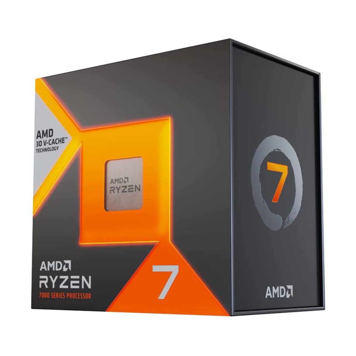 PROCESADOR AMD (100-100002235WOF) RYZEN 7 7700X3D S-AM5, 8 CORE, 4 GHZ, 120W, C/GRAFICOS, S/FAN