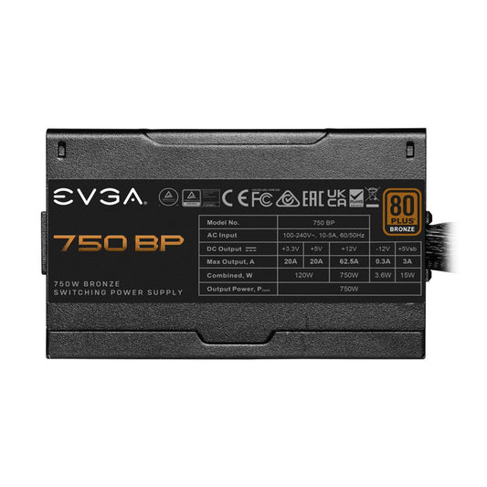 PSU EVGA 750W BP 80 PLUS BRONZE 