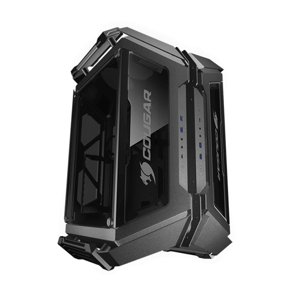 GABINETE COUGAR GEMINI X DUAL TOWER,CRIST,NEGRO,ATX