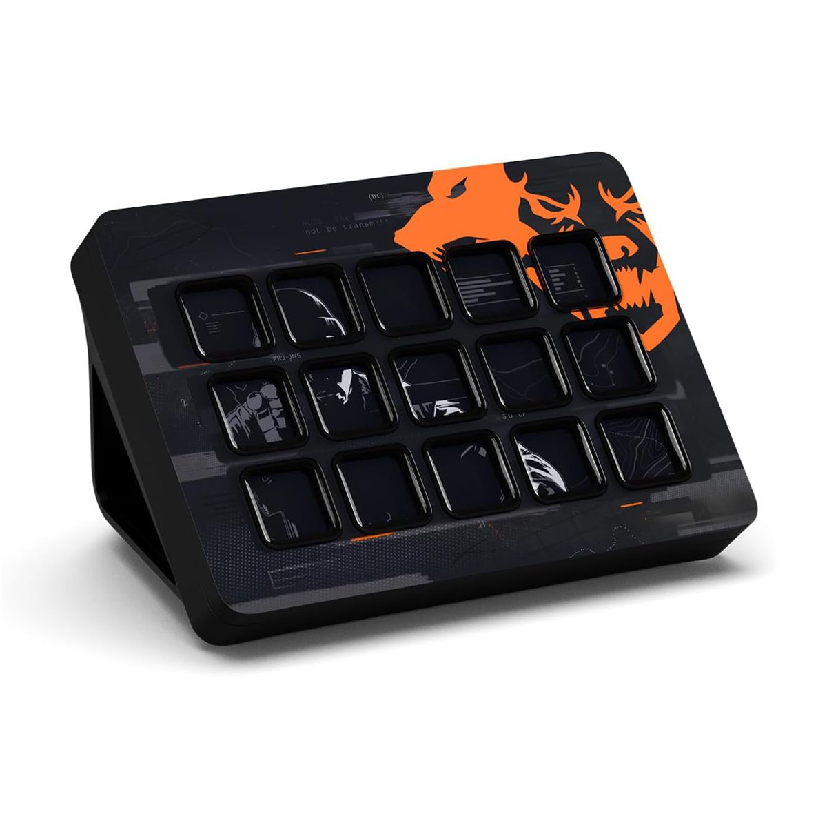 TECLADO P/STREAMING ELGATO (10GBA9901-COD24003) STREAM DECK MK.2,15 TECLAS, COD EDITION, NEGRO