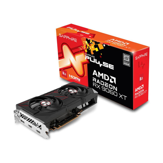 TARJETA DE VIDEO SAPPHIRE (11350-04-20G) PULSE RX 9060 XT, 8GB DDDR6, 2*HDMI, 1*DP