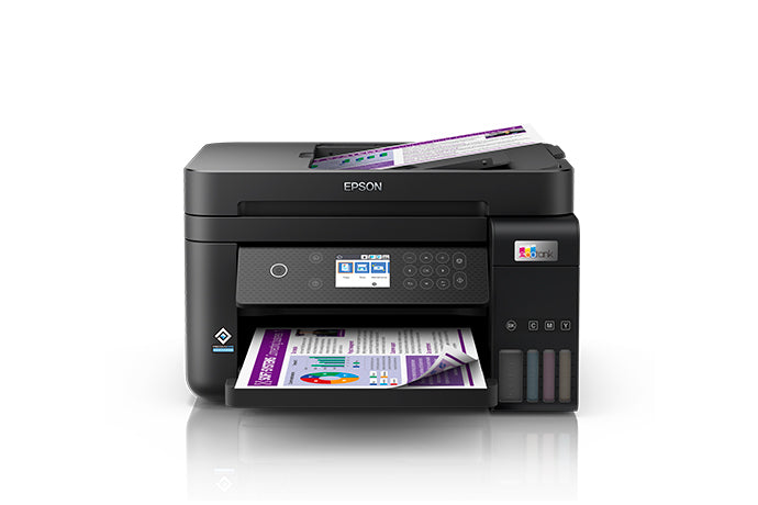 Multifuncional Epson EcoTank L6270 Color Inyección Tanque de Tinta Inalámbrico Impresora/Scaner/Copiadora/Fax