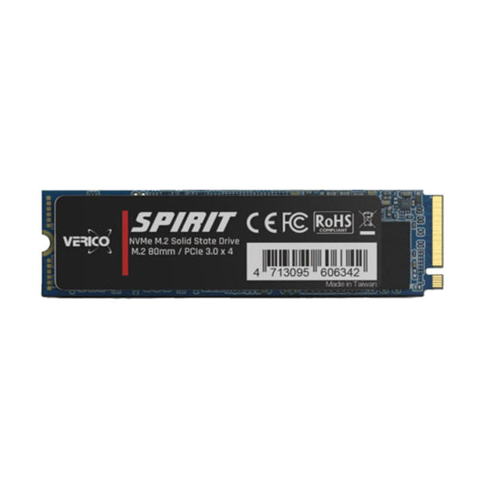 UNIDAD SSD M.2 VERICO 256GB (1SSOK-SSMM93-NN) SPIRIT, PCIE 3.0, NVME, 3D NAND, 2280