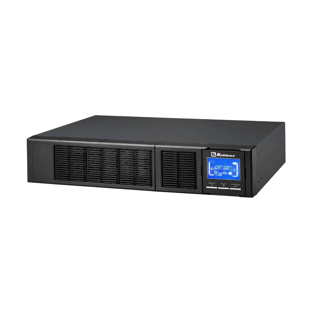 No-Break KOBLENZ  20015 OL USB/R - 2000 VA, 1800 W, Negro