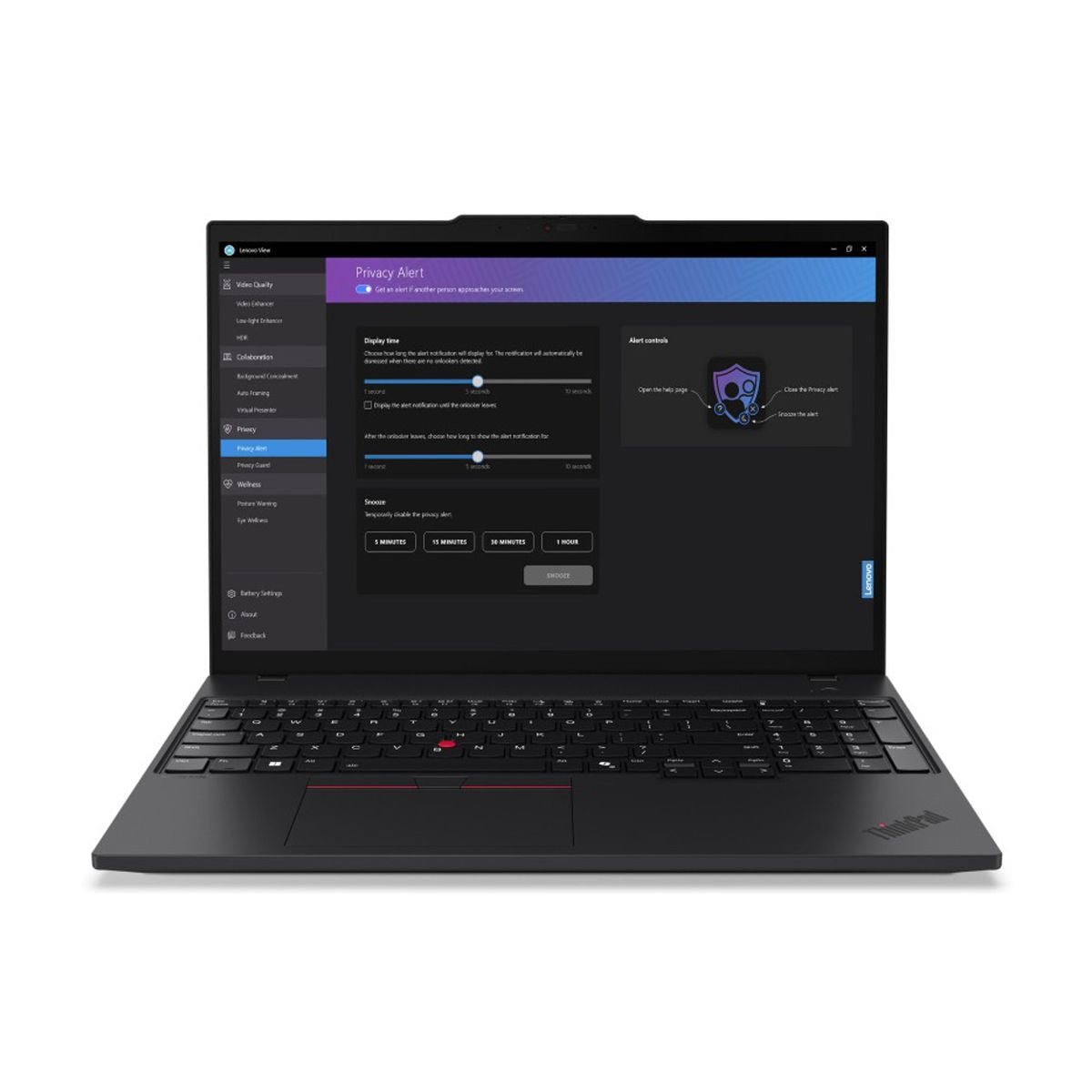 Laptops LENOVO ThinkPad T16 G3 - 16 pulgadas, Intel Core Ultra 7, 155U, 16 GB, Windows 11 Pro, 512 GB