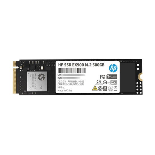 UNIDAD SSD M.2 HP 500GB (2YY44AA) EX900. PCIE GEN 3X4, 2100MB/S