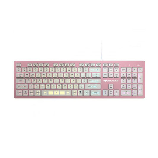 TECLADO COUGAR VANTAR AX ROSA