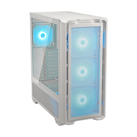 GAB COUGAR MX600 BLANCO RGB CRIST TEMP ATX/FULL TOWER
