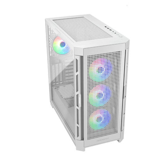 GABINETE COUGAR AIRFACE PRO BLANCO RGG  CRIST TEMP ATX