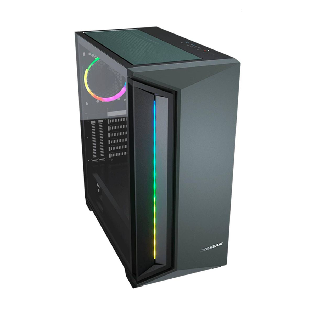 GABINETE COUGAR DARKBLADER X7 VERDE,RGB, E-ATX