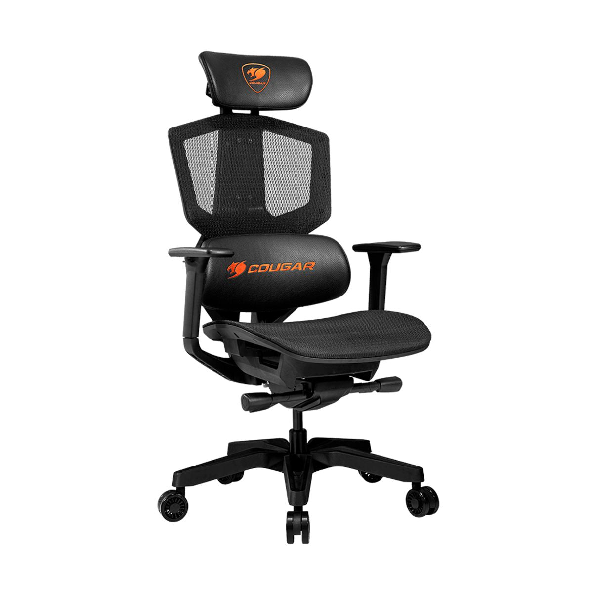 SILLA COUGAR ARGO ONE NEGRO/NARANJA