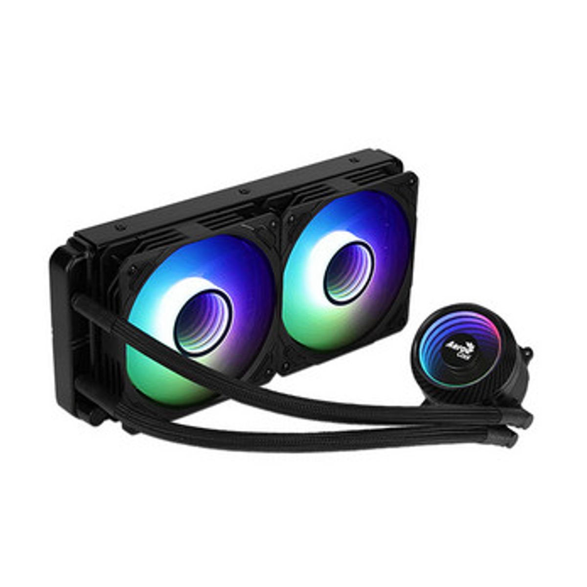 ELIQ AEROCOOL MIRAGE L240 NEGRO, ARGB