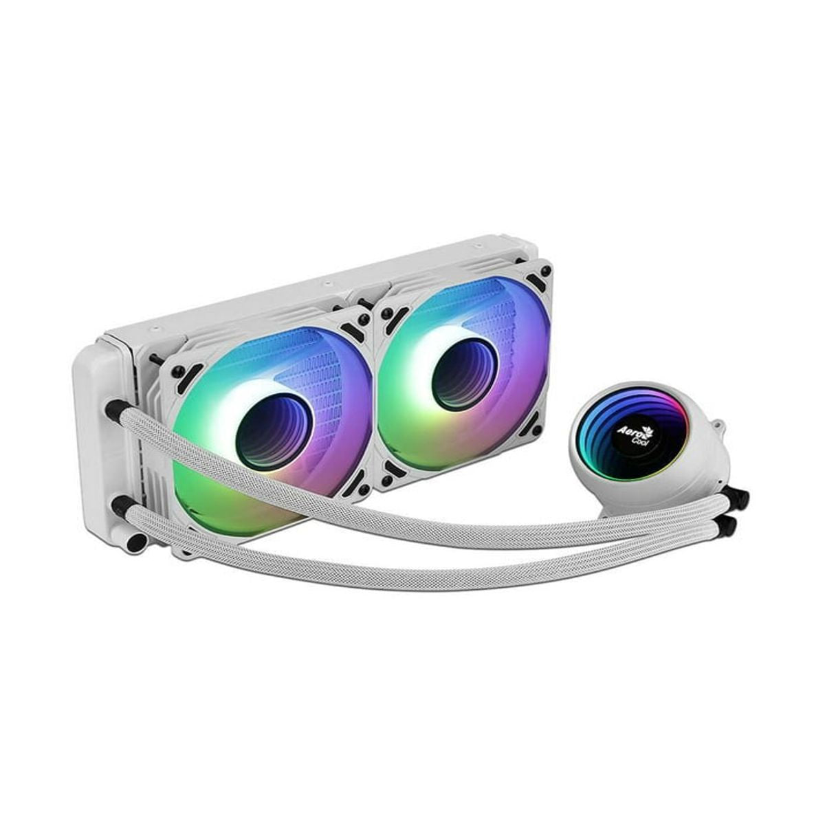 ELIQ AEROCOOL MIRAGE L240 BLANCO, ARGB